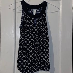 Navy blue blouse